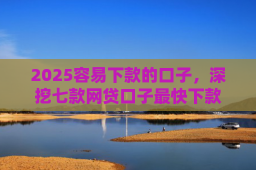 2025容易下款的口子，深挖七款网贷口子最快下款