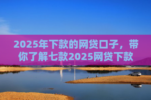 2025年下款的网贷口子，带你了解七款2025网贷下款的口子