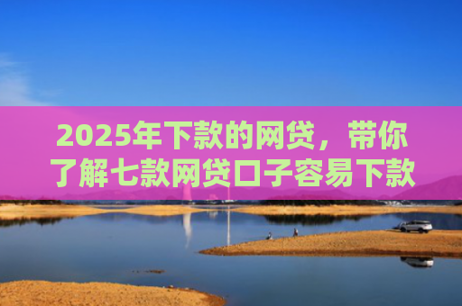 2025年下款的网贷，带你了解七款网贷口子容易下款的