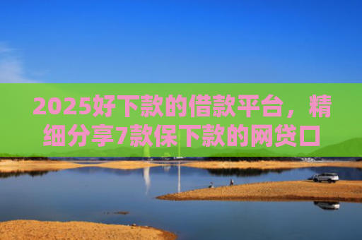2025好下款的借款平台，精细分享7款保下款的网贷口子
