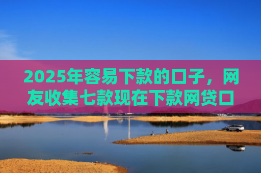 2025年容易下款的口子，网友收集七款现在下款网贷口子