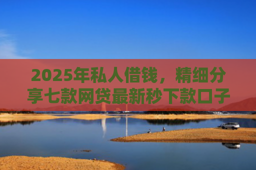 2025年私人借钱，精细分享七款网贷最新秒下款口子