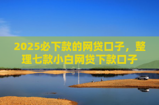 2025必下款的网贷口子，整理七款小白网贷下款口子