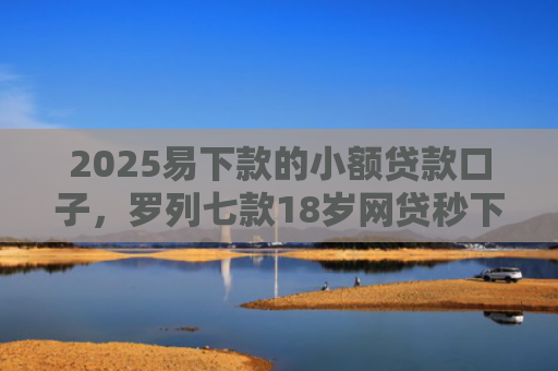 2025易下款的小额贷款口子，罗列七款18岁网贷秒下款口子