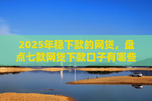 2025年稳下款的网贷，盘点七款网贷下款口子有哪些