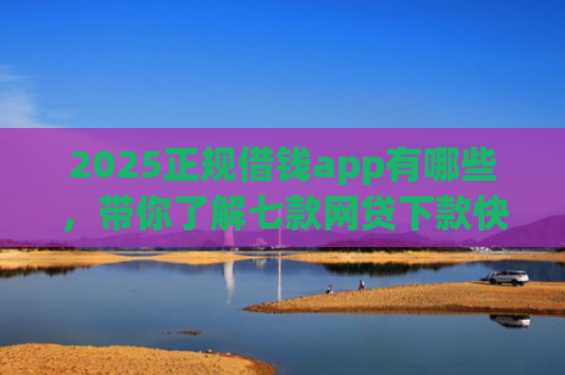 2025正规借钱app有哪些，带你了解七款网贷下款快的大口子