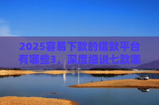 2025容易下款的借款平台有哪些3，深度细说七款哪个网贷口子下款快