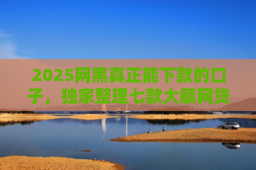 2025网黑真正能下款的口子，独家整理七款大额网贷哪些口子好下款