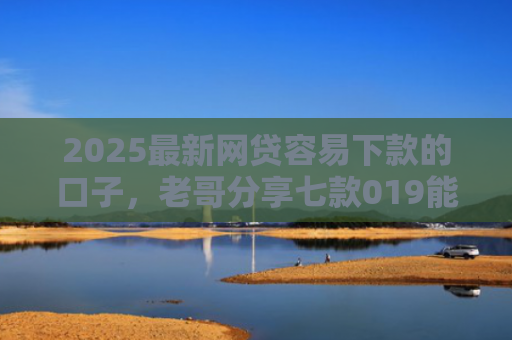 2025最新网贷容易下款的口子，老哥分享七款019能下款的网贷口子