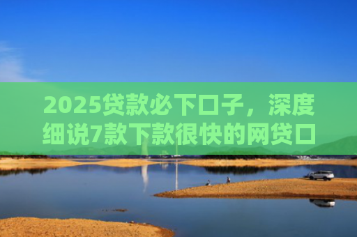 2025贷款必下口子，深度细说7款下款很快的网贷口子