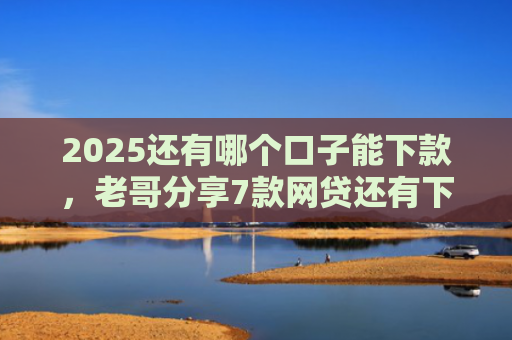 2025还有哪个口子能下款，老哥分享7款网贷还有下款口子吗