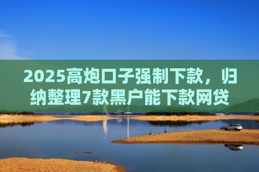 2025高炮口子强制下款，归纳整理7款黑户能下款网贷口子