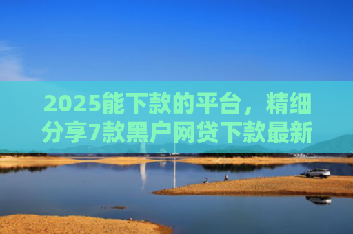2025能下款的平台，精细分享7款黑户网贷下款最新口子