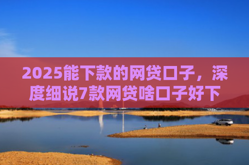 2025能下款的网贷口子，深度细说7款网贷啥口子好下款
