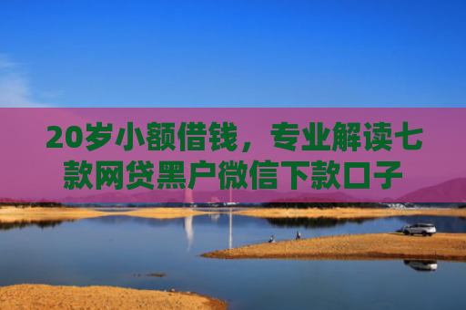20岁小额借钱，专业解读七款网贷黑户微信下款口子