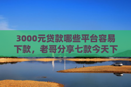 3000元贷款哪些平台容易下款，老哥分享七款今天下款的网贷口子