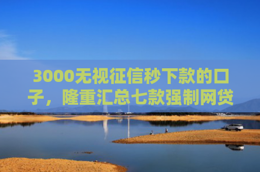 3000无视征信秒下款的口子，隆重汇总七款强制网贷还能下款的口子
