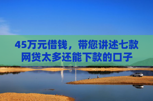 45万元借钱，带您讲述七款网贷太多还能下款的口子