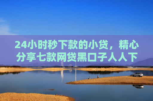 24小时秒下款的小贷，精心分享七款网贷黑口子人人下款