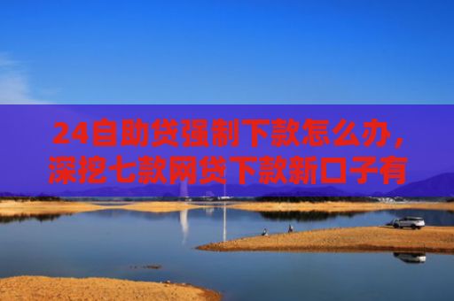 24自助贷强制下款怎么办，深挖七款网贷下款新口子有哪些