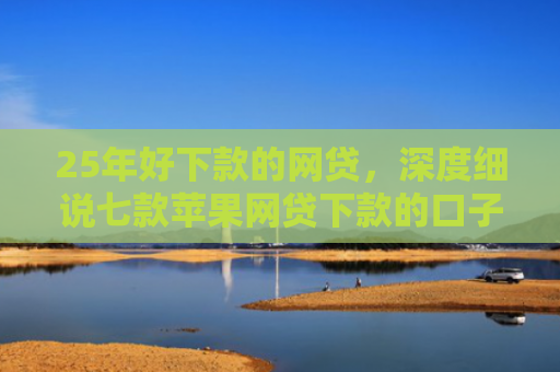 25年好下款的网贷，深度细说七款苹果网贷下款的口子