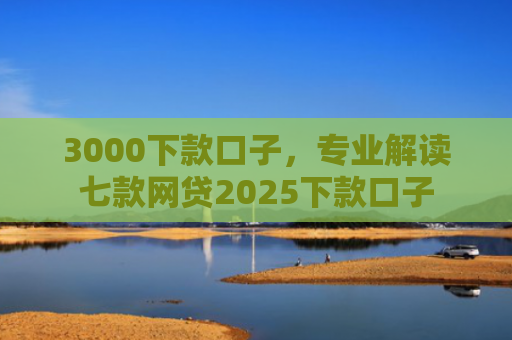 3000下款口子，专业解读七款网贷2025下款口子