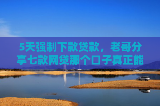 5天强制下款贷款，老哥分享七款网贷那个口子真正能下款