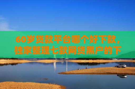 60岁贷款平台哪个好下款，独家整理七款网贷黑户的下款大额口子