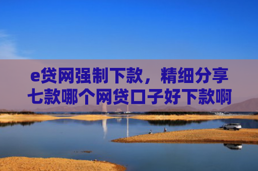 e贷网强制下款，精细分享七款哪个网贷口子好下款啊