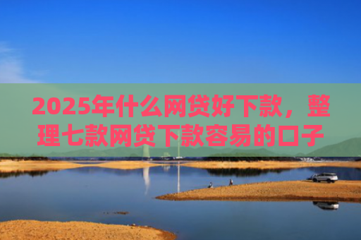 2025年什么网贷好下款，整理七款网贷下款容易的口子