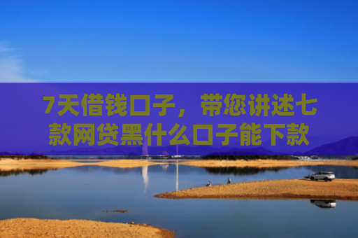 7天借钱口子，带您讲述七款网贷黑什么口子能下款
