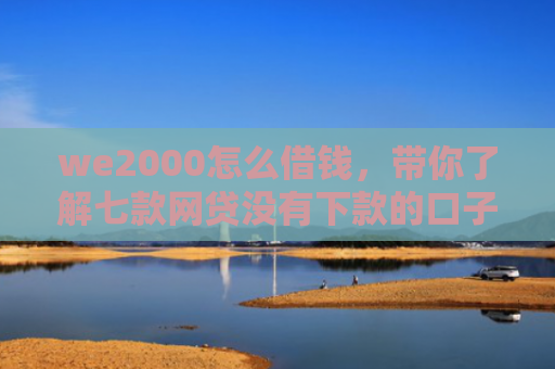 we2000怎么借钱，带你了解七款网贷没有下款的口子吗