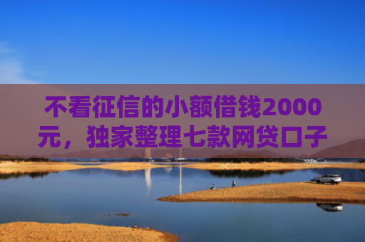 不看征信的小额借钱2000元，独家整理七款网贷口子不下款了怎么办