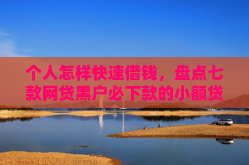 个人怎样快速借钱，盘点七款网贷黑户必下款的小额贷