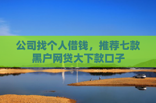 公司找个人借钱，推荐七款黑户网贷大下款口子