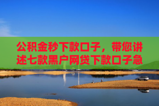 公积金秒下款口子，带您讲述七款黑户网贷下款口子急用