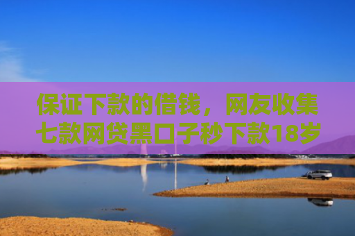 保证下款的借钱，网友收集七款网贷黑口子秒下款18岁