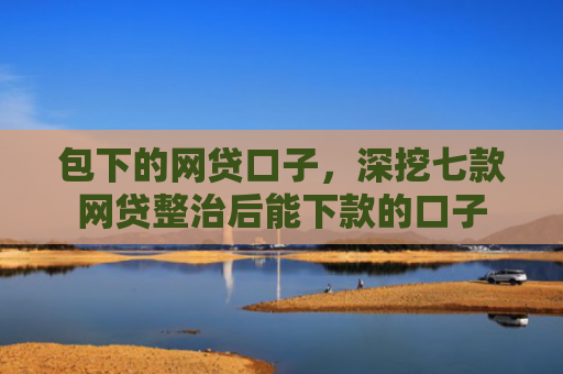 包下的网贷口子，深挖七款网贷整治后能下款的口子