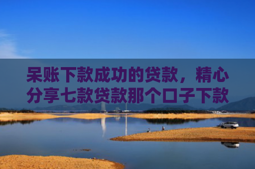 呆账下款成功的贷款，精心分享七款贷款那个口子下款快