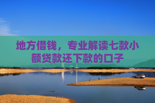 地方借钱，专业解读七款小额贷款还下款的口子