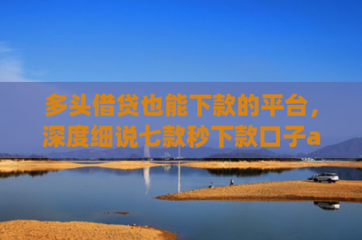 多头借贷也能下款的平台，深度细说七款秒下款口子app
