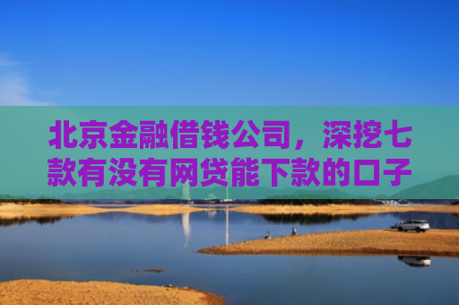 北京金融借钱公司，深挖七款有没有网贷能下款的口子