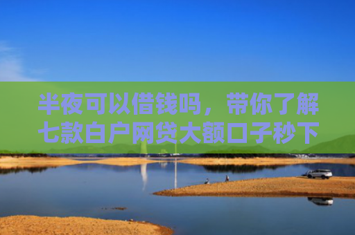 半夜可以借钱吗，带你了解七款白户网贷大额口子秒下款