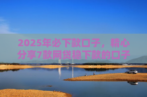 2025年必下款口子，精心分享7款网贷稳下款的口子