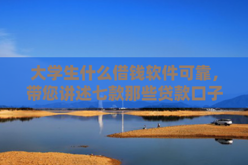 大学生什么借钱软件可靠，带您讲述七款那些贷款口子容易下款