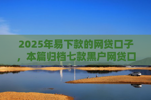 2025年易下款的网贷口子，本篇归档七款黑户网贷口子包下款