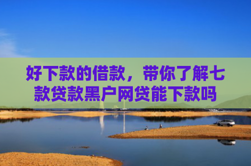 好下款的借款，带你了解七款贷款黑户网贷能下款吗
