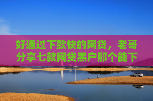 好通过下款快的网贷，老哥分享七款网贷黑户那个能下款