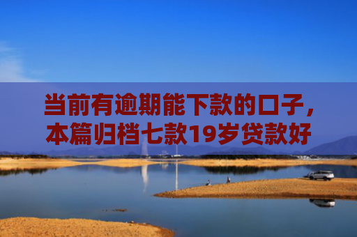 当前有逾期能下款的口子，本篇归档七款19岁贷款好下款的口子