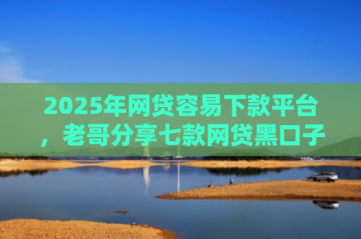 2025年网贷容易下款平台，老哥分享七款网贷黑口子易下款